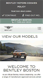 Mobile Screenshot of boston.bentleymotors.com