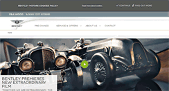 Desktop Screenshot of pawood.bentleymotors.com