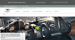 Desktop Screenshot of longisland.bentleymotors.com