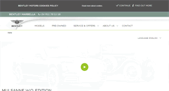 Desktop Screenshot of marbella.bentleymotors.com