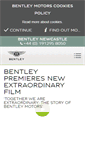 Mobile Screenshot of newcastle.bentleymotors.com