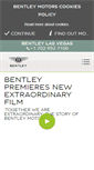 Mobile Screenshot of lasvegas.bentleymotors.com